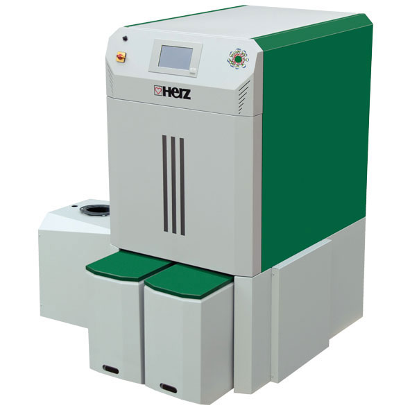 Cazan aschii lemn peleti firematic PELLET 120 201 - herz bioenergie