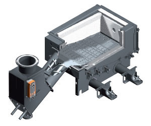 Cazan pe aschii de lemn peleti firematic 80 301 - herz bioenergie